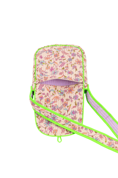 Quilted Cross Body Satchel Bag
