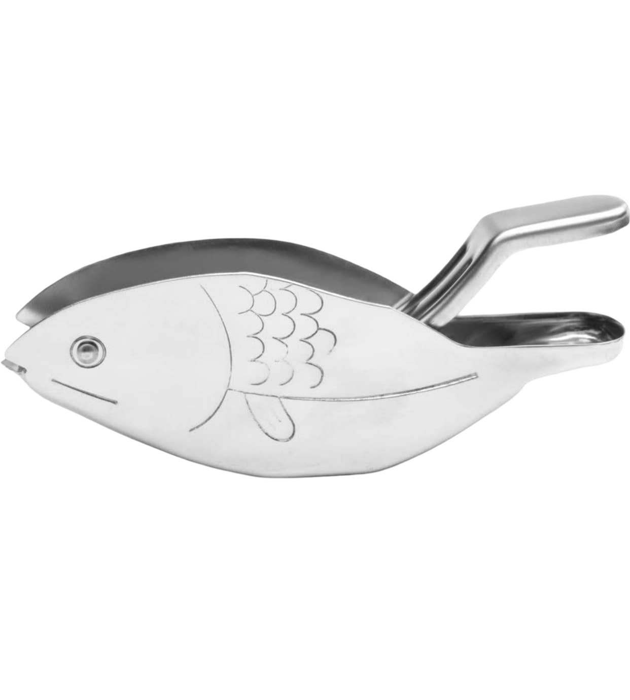 Steel Fish Lemon Squeezer