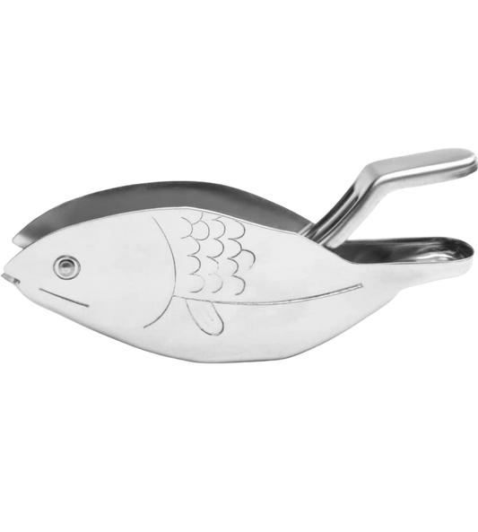 Steel Fish Lemon Squeezer
