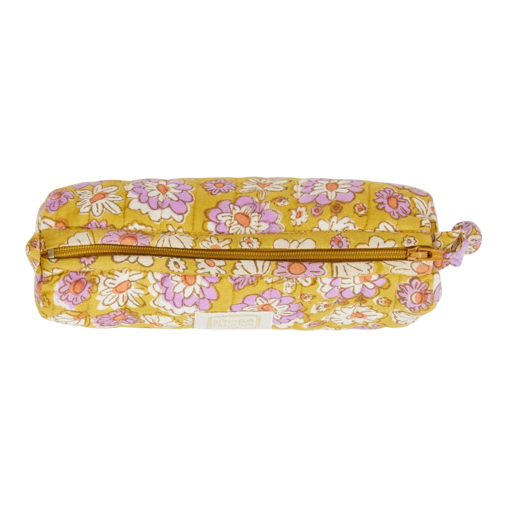 Block Print Pencil Case