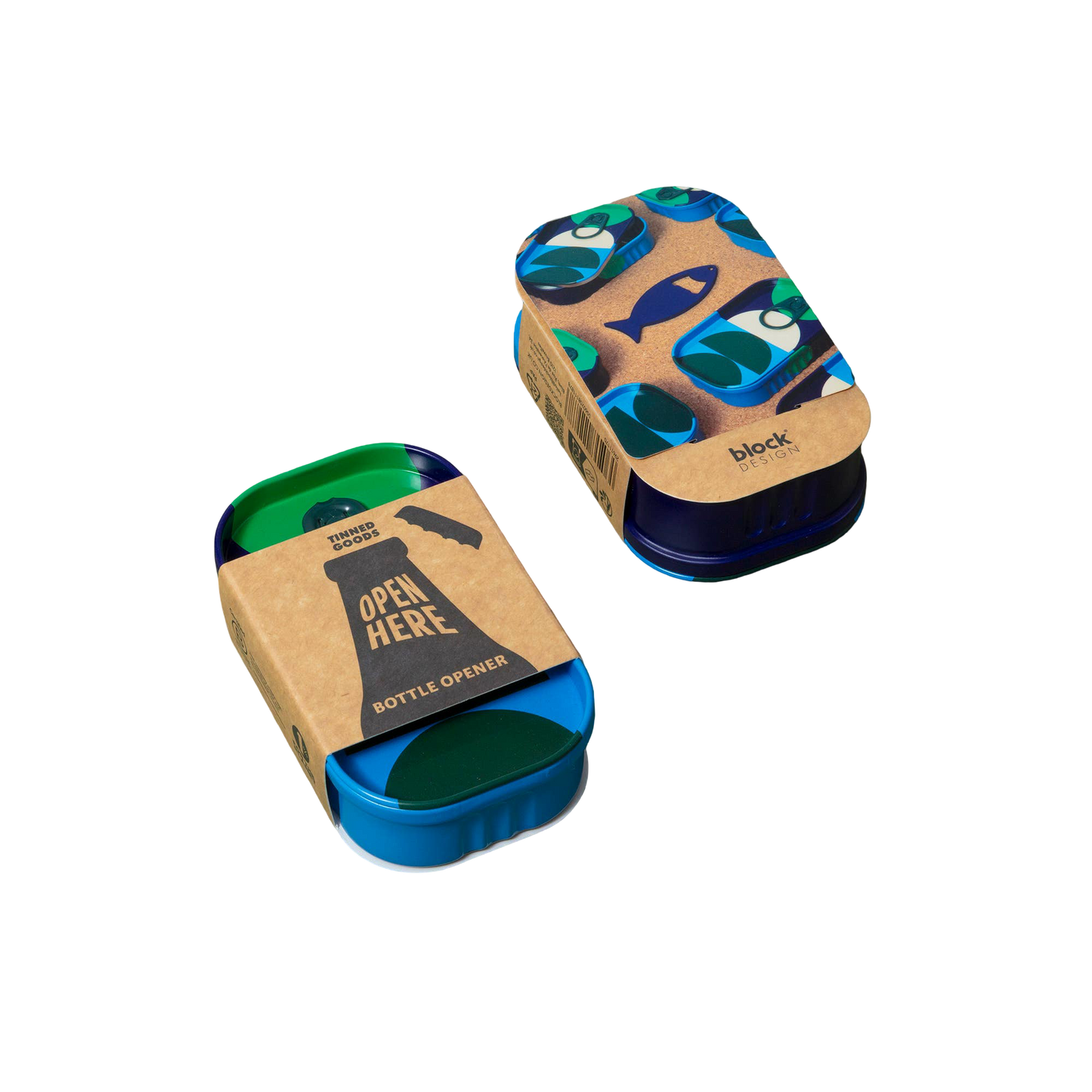 Tin Fish Bottle Opener