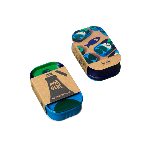 Tin Fish Bottle Opener