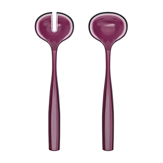 Salad Servers - Amethyst