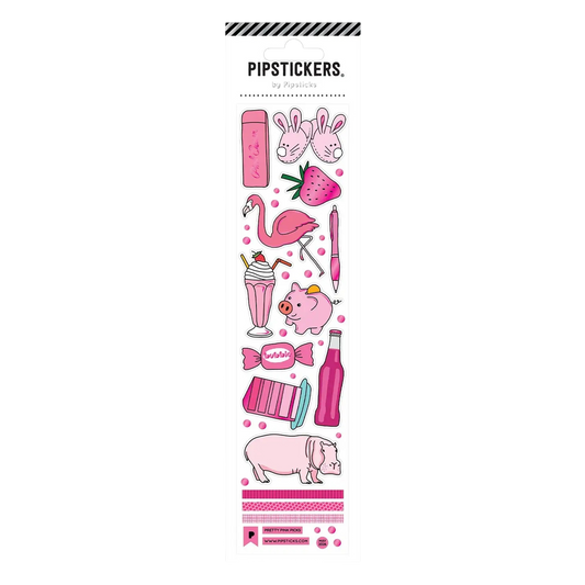 Pretty Pink Picks Stickers