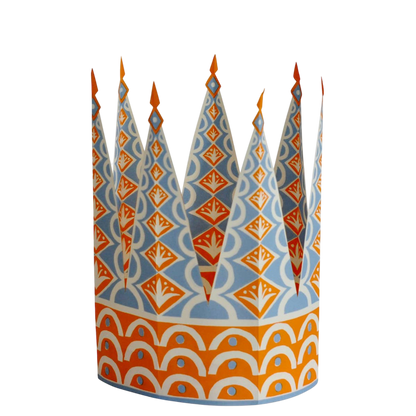 Set of Six Fabulous Paper Party Crowns