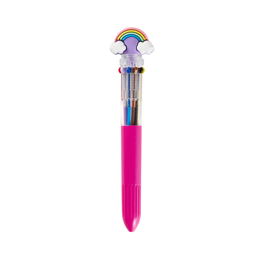 10 Color Pen w/ Rainbow Topper