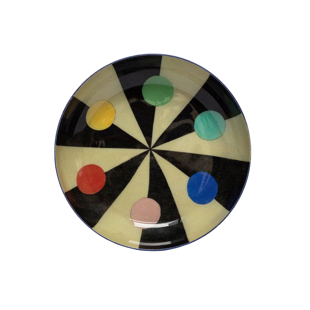 Round Enamel Mini Tray - Benson’s Colour Hexagon
