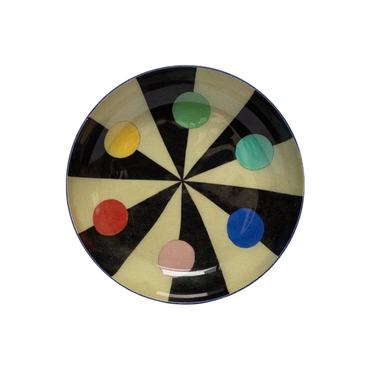 Round Enamel Mini Tray - Benson’s Colour Hexagon