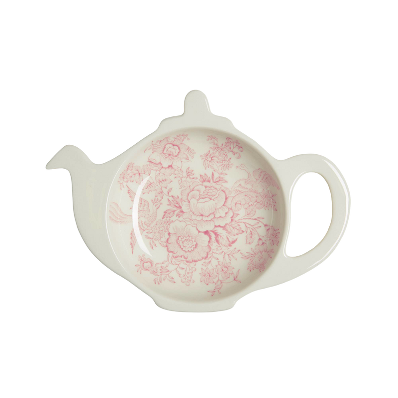 Pink Asiatic Pheasants Mini Teapot Tray