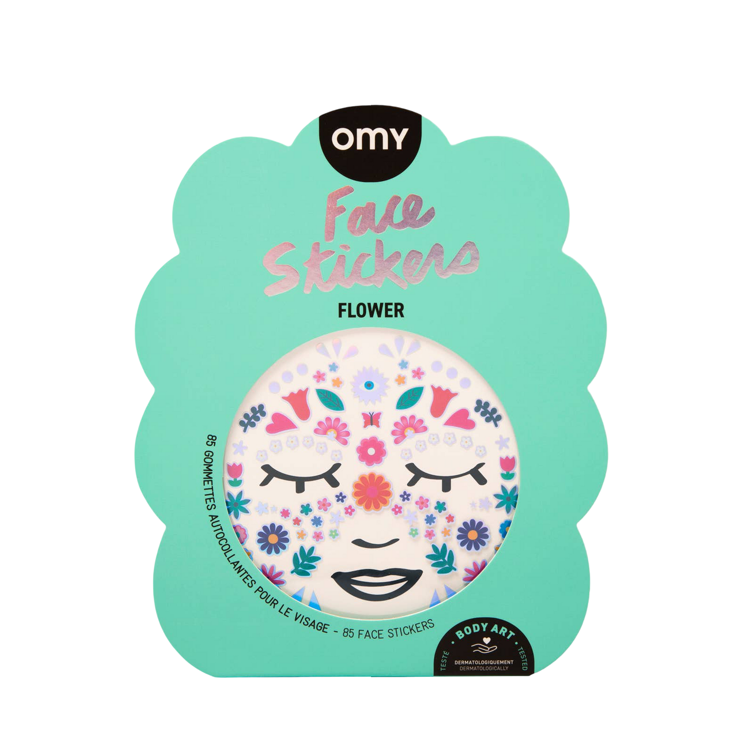 Face Stickers - Flowers