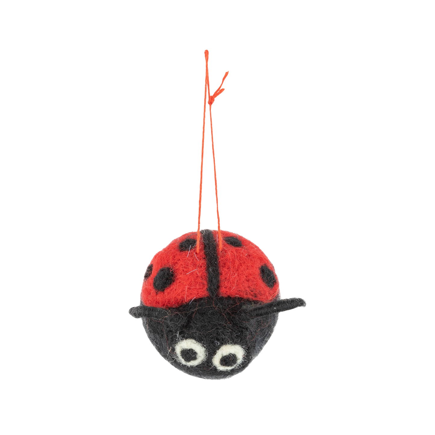 Felt Ladybug Ornament