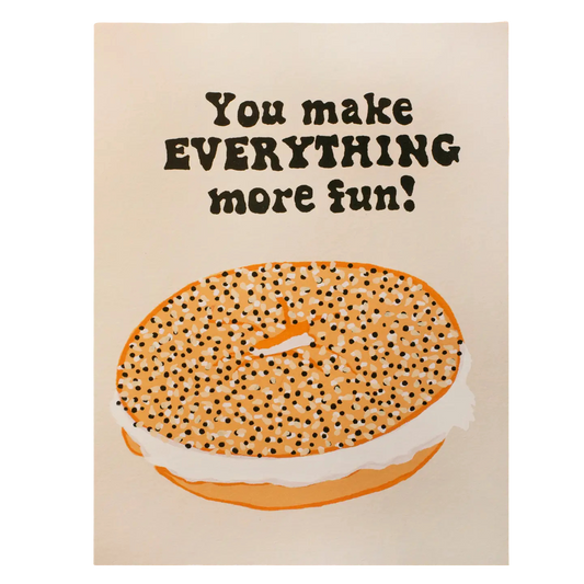 Everything Bagel Card