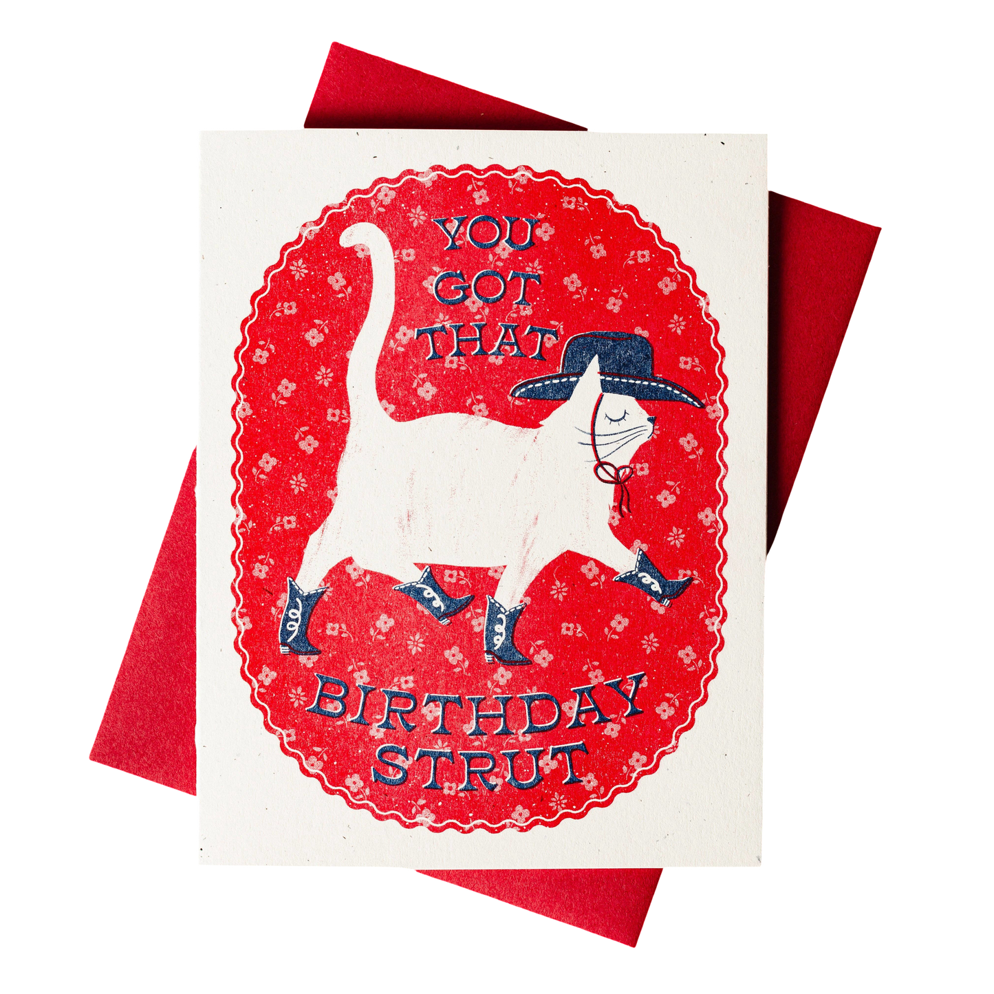 Birthday Strut Card