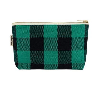 Small Cosmetic Pouch - Gingham