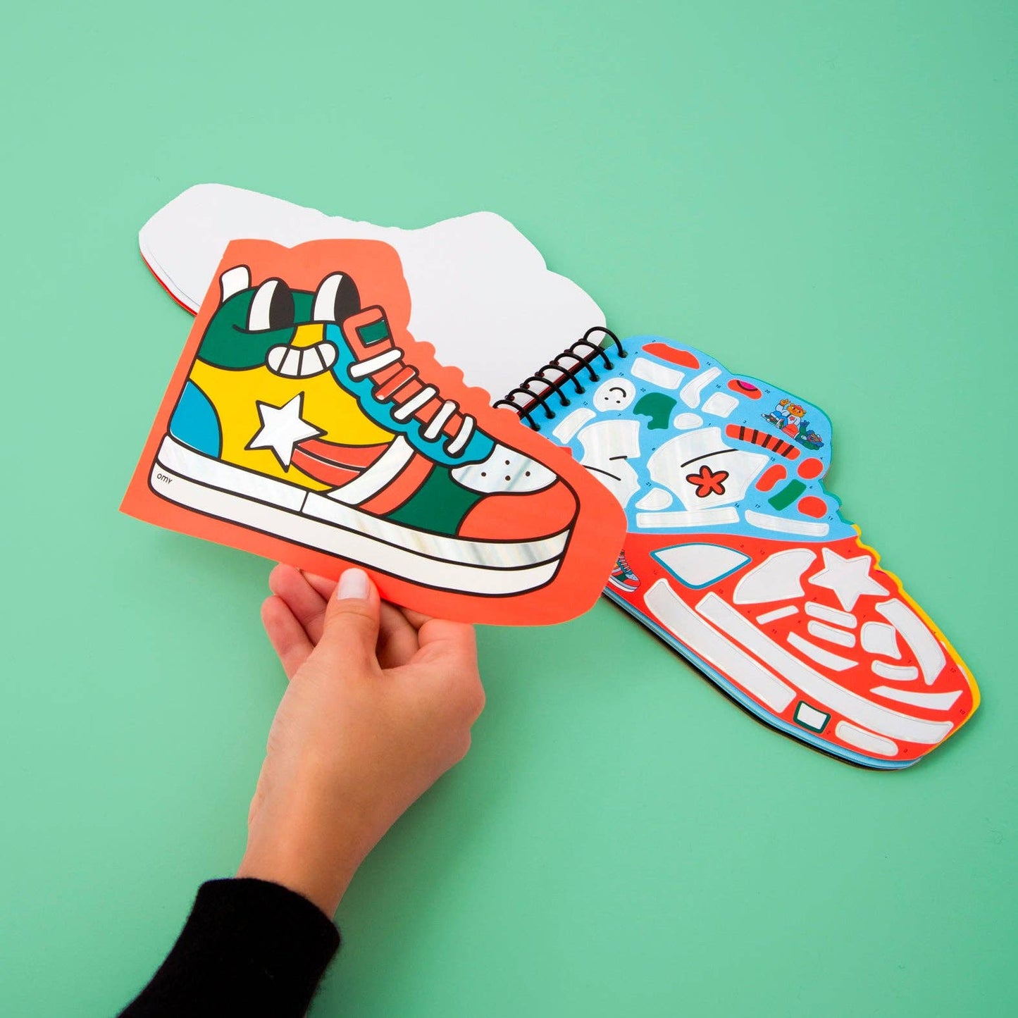 Sticker by Numbers Book - Sneakers