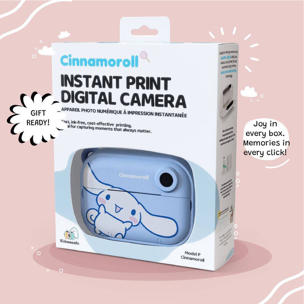 Sanrio Cinnamoroll Print Camera Kit