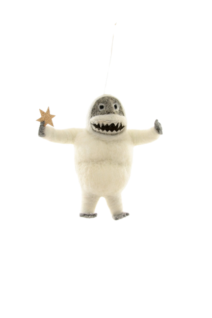 Abominable Snowman Ornament