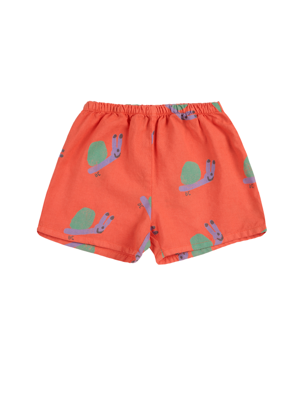 Funny Snail Woven Shorts