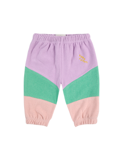 Lila Color Block Jogging Pants