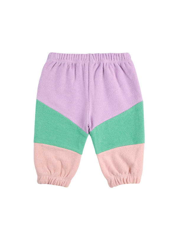 Lila Color Block Jogging Pants