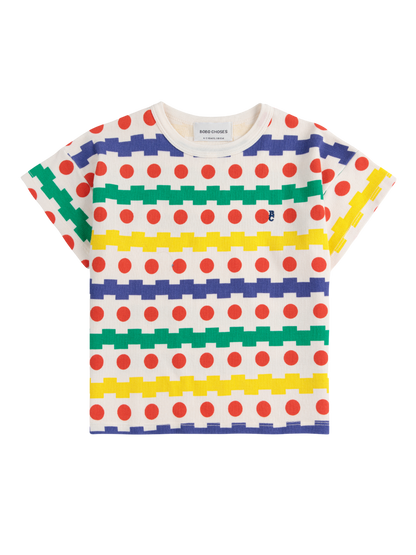 Geometric Waffle T-shirt