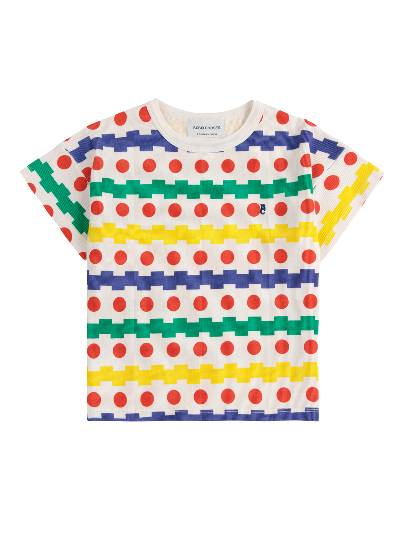 Geometric Waffle T-shirt