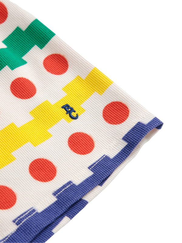 Geometric Waffle Shorts