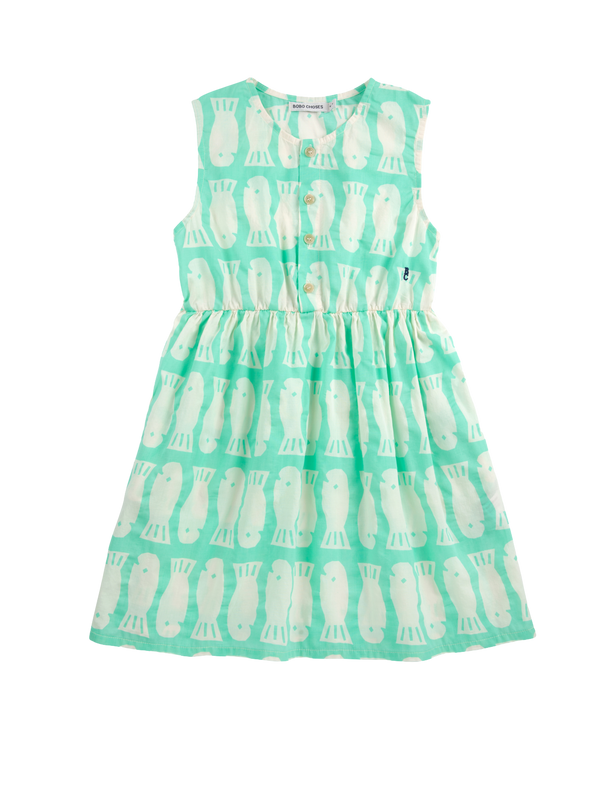 Lucky Fish Sleeveless Dress