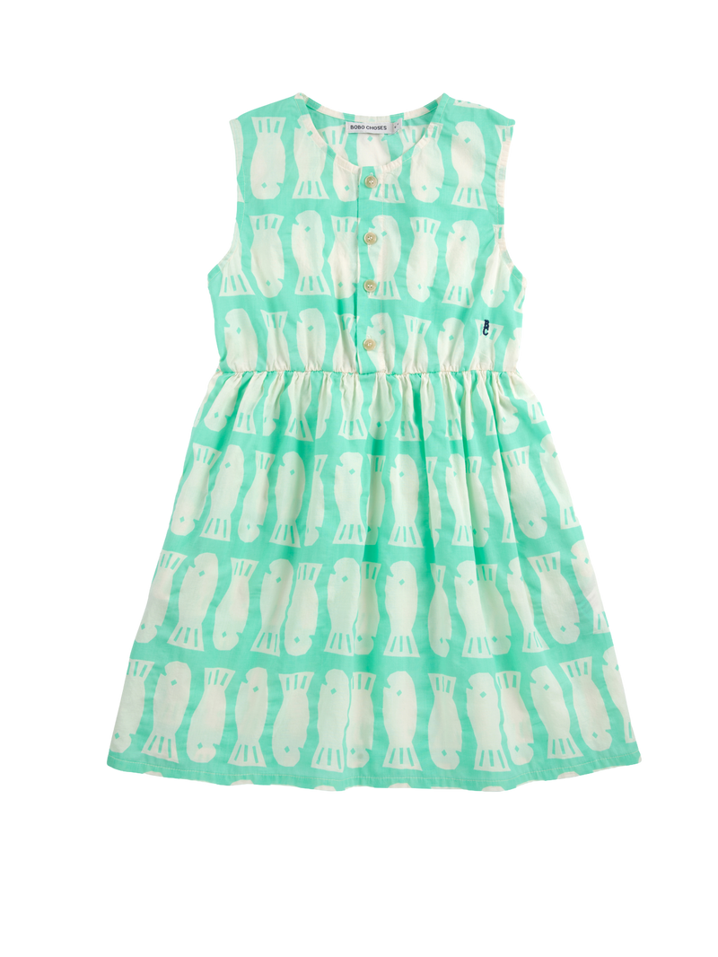 Lucky Fish Sleeveless Dress