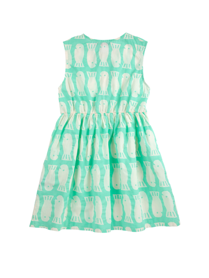 Lucky Fish Sleeveless Dress