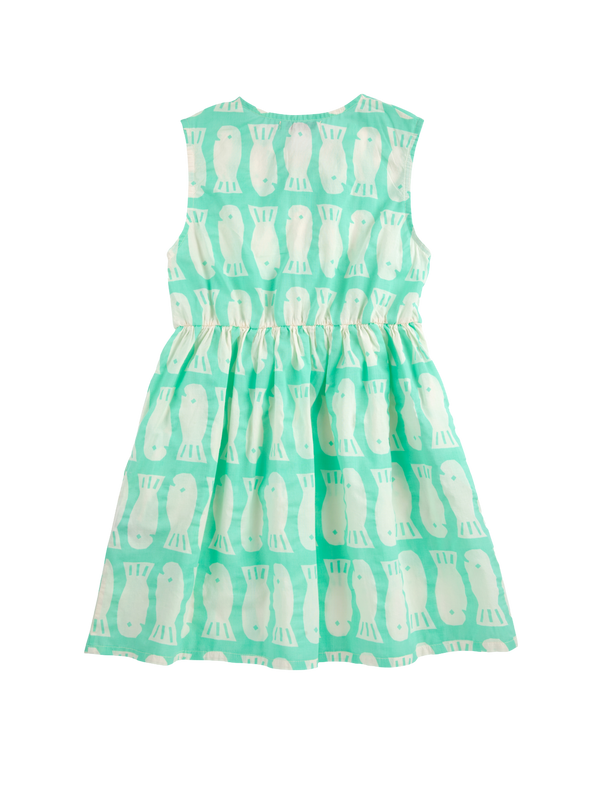 Lucky Fish Sleeveless Dress