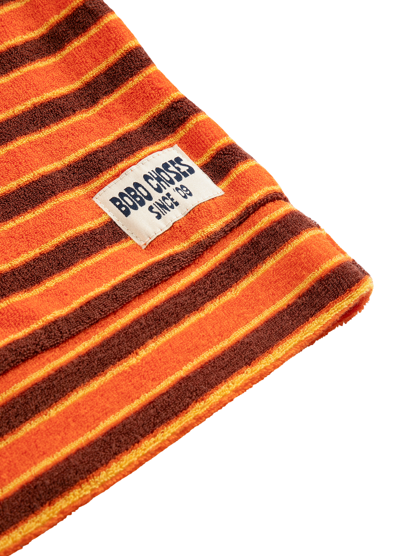 Striped Brick Terry Cloth Polo