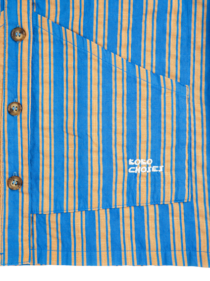 New Hairline Woven Baby Shirt