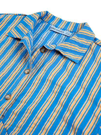 New Hairline Woven Baby Shirt