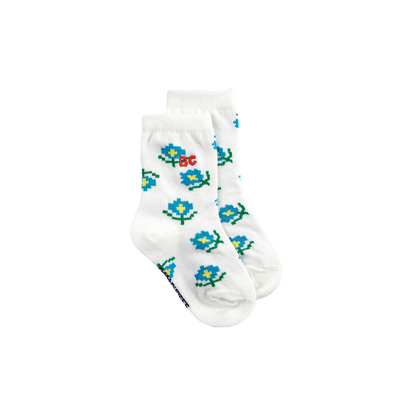 Flower Short Socks - Pack of 2