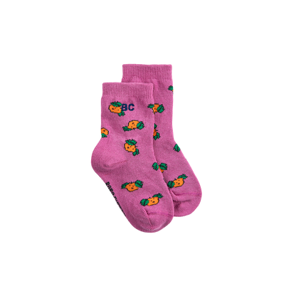 Tangerine Baby Socks