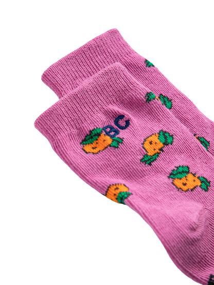Tangerine Baby Socks