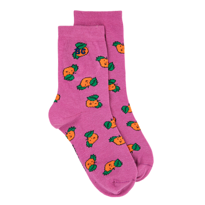 Tangerine Short Socks