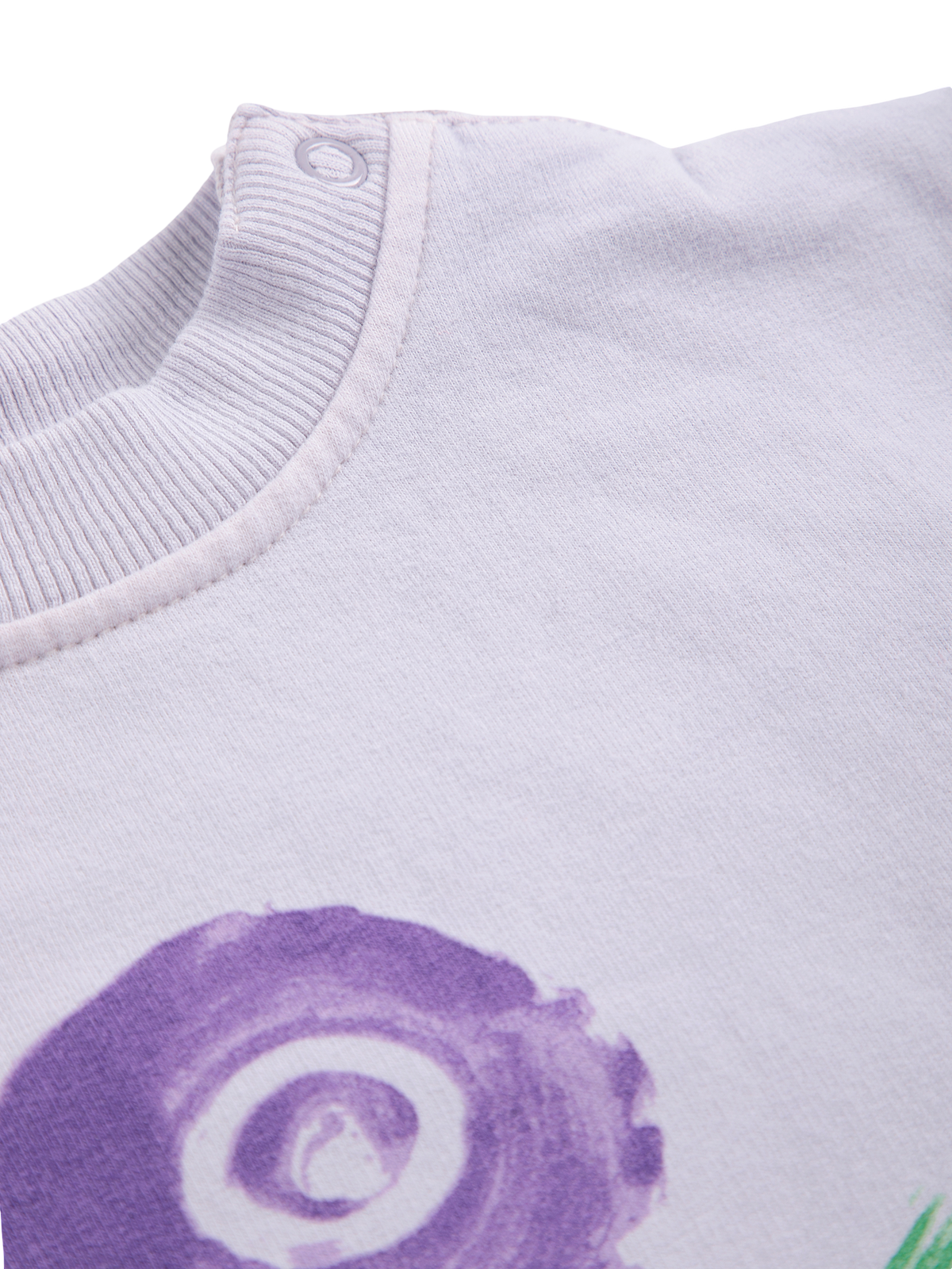 Stamp Bloom Fleece Onesie