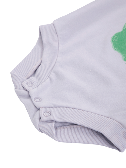 Stamp Bloom Fleece Onesie