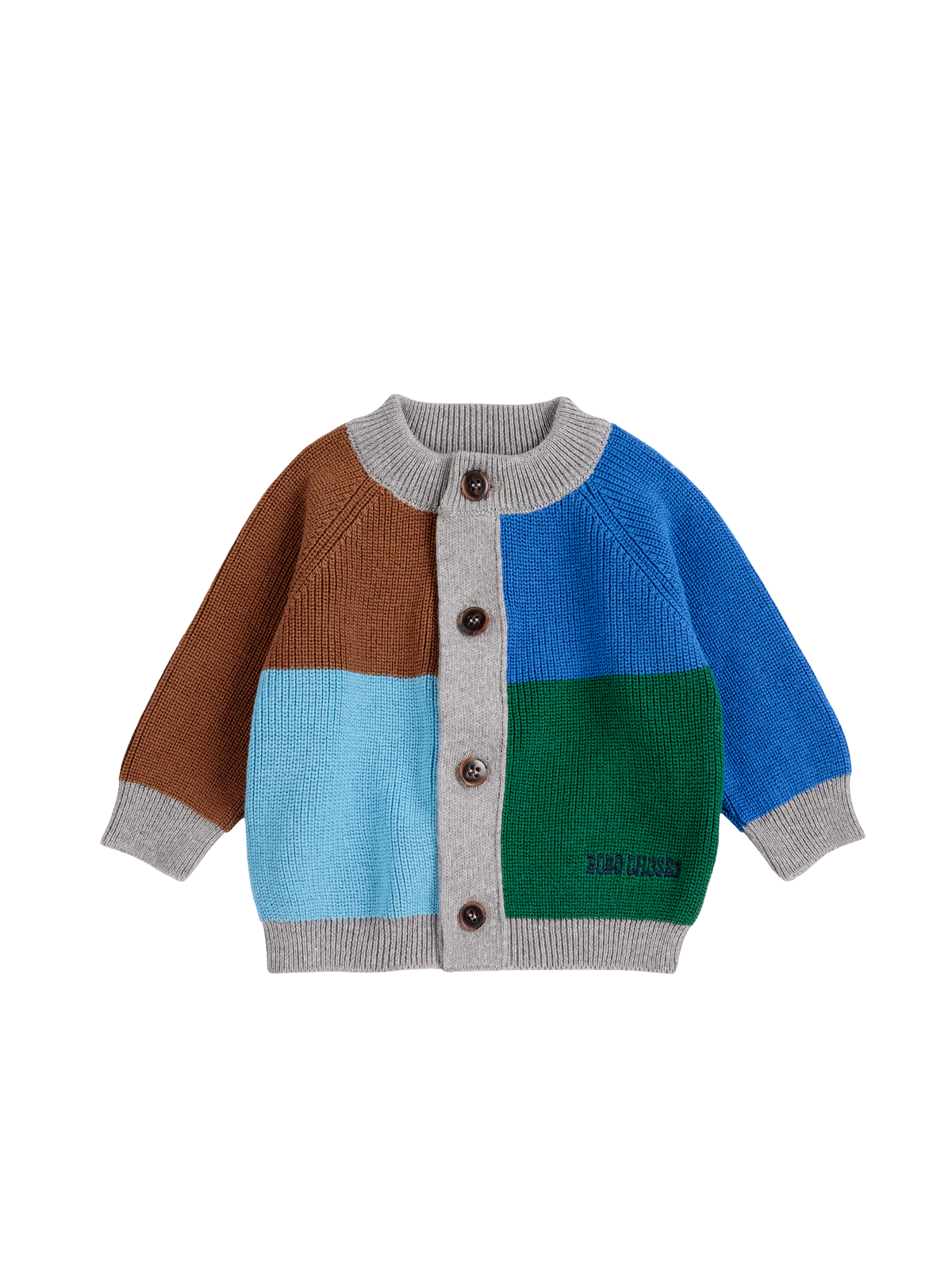 Bobo Choses Color Block Cardigan