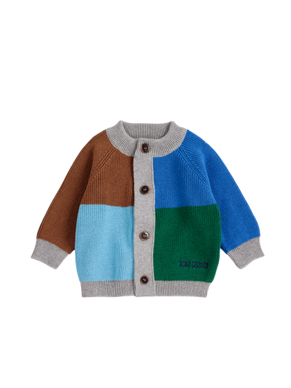 Bobo Choses Color Block Cardigan