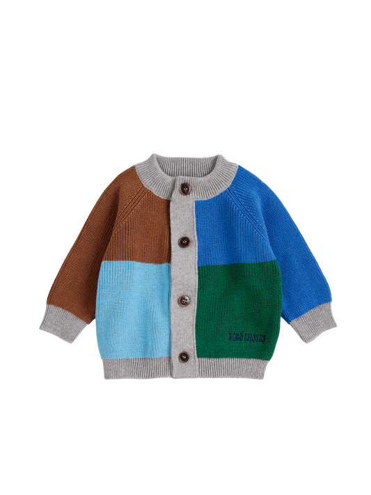 Bobo Choses Color Block Cardigan