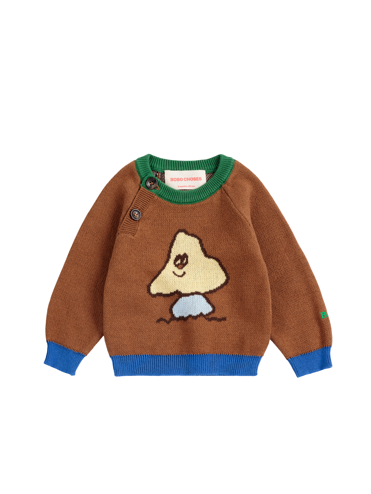 Mush Monster Jacquard Jumper