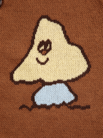 Mush Monster Jacquard Jumper