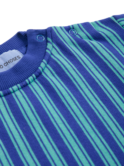 Booo Bo Choses Tag Stripes Sweatshirt