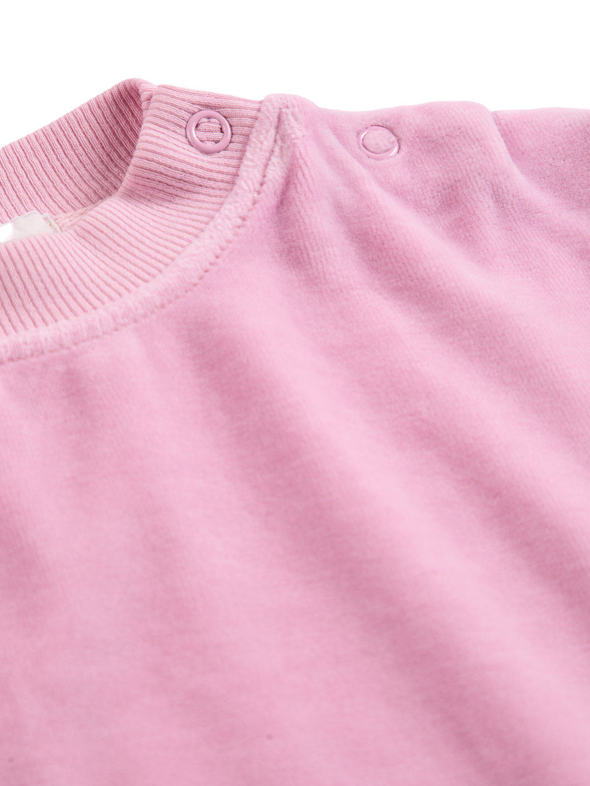 Booo Bo Choses Tag Velvet Sweatshirt