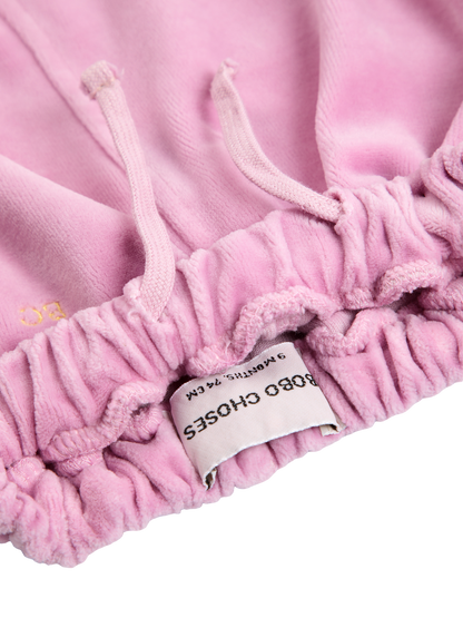 Booo Bo Choses Tag Velvet Sweatshirt