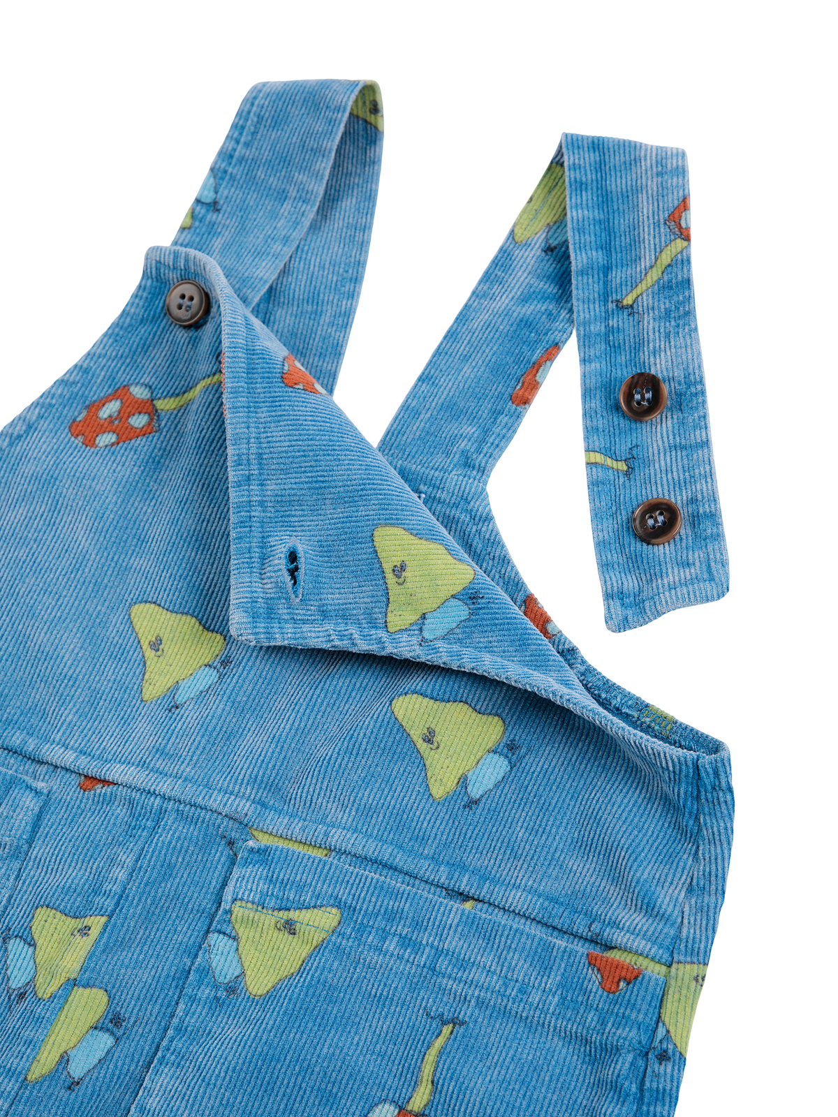 Mush Monster Duo All Over Corduroy Overall