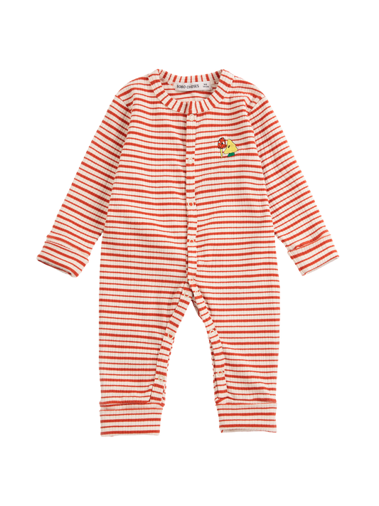 Mush Monsters Duo Stripes Overall